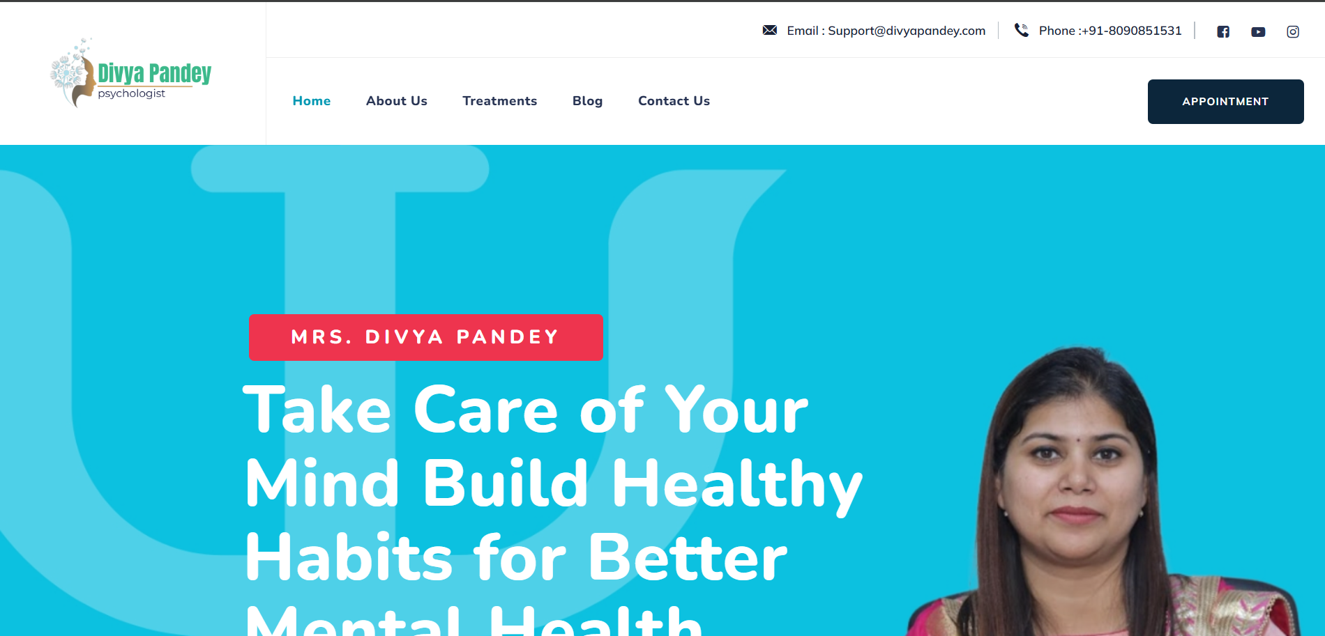 divyapandey WordPress preview